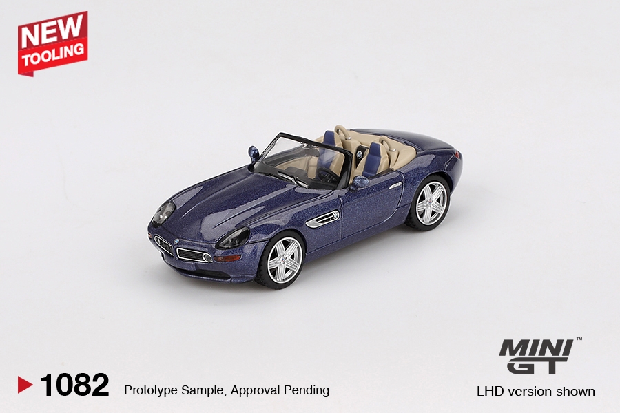 [现货]MINIGT 1:64宝马BMW Z8 阿尔宾娜 Alpina 合金汽车模型1082