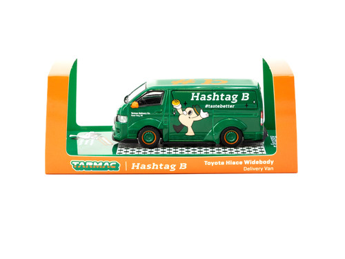 [现货]TW 1:64 丰田海狮 Hiace Widebody Hashtag B 合金汽车模型