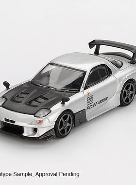 [预售]MINIGT 1:64 马自达RX-7 RE-Amemiya 合金车汽车模型1106