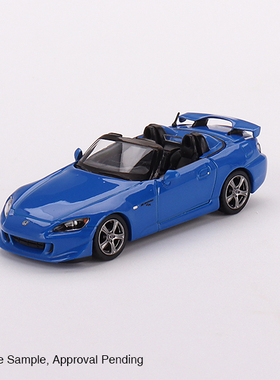 MINIGT 1:64 本田Honda S2000 CR AP2 敞篷版 合金汽车模型 554