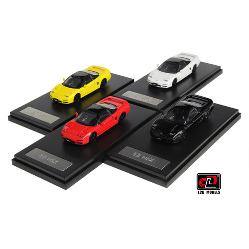 LCD 1:64 本田 honda NSX 第1代 Mk1 NA1前大灯可翻 合金汽车模型