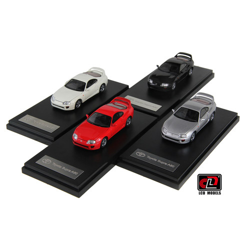 LCD 1:64 Supra 速霸 (牛魔王) 第4代 Mk4 A80 前盖可开 合金车模