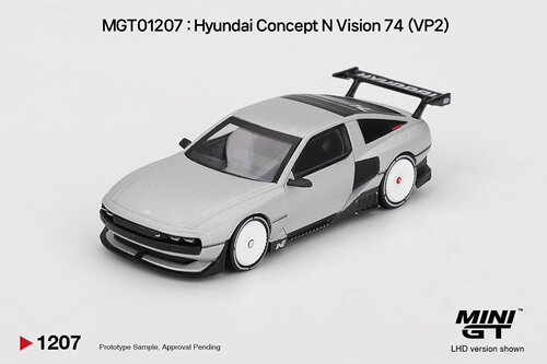 [现货]MINIGT 1:64 现代概念车 Concept N Vision 合金车模1207