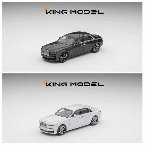 [现货]King Model KM 1:64 劳斯莱斯 古斯特 Ghost 合金汽车模型