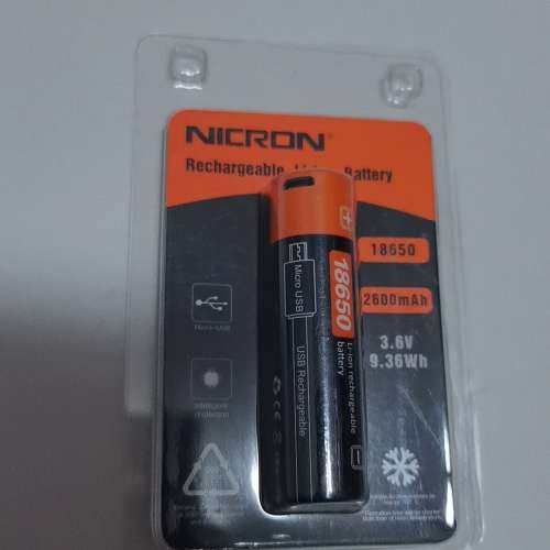 (议价）NICRON耐朗18650锂电池