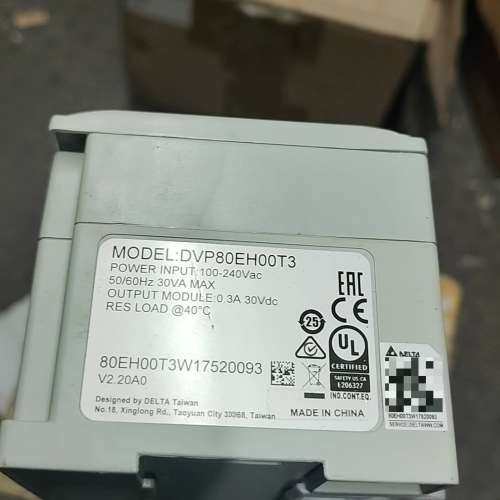 (议价）台达 DVP80EH00T3，轻微使用痕迹，。