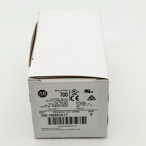 700-HX86SA17时间继电器罗克韦尔Allen-Bra（议价)