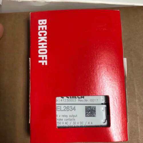 (议价）倍福BECKHOF+EL2634 货