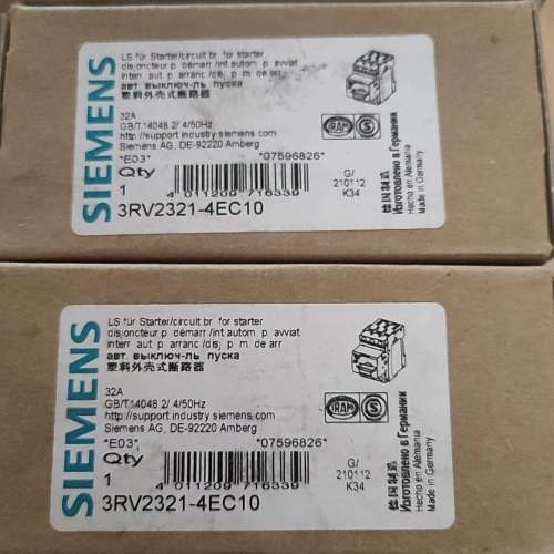 (议价）3RV2321-4EC10断路器，，制