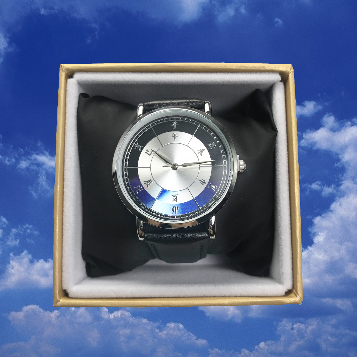 故宫博物院日晷手表男士腕表女款复古简约石英手表生日礼物中国风