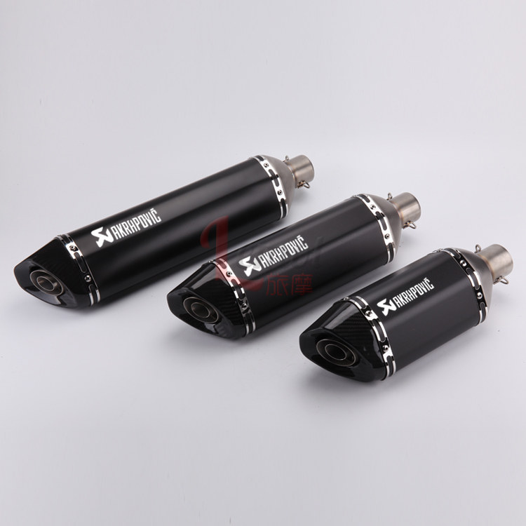 FZ1 FZ1N TMAX530排气管雅马哈摩托车 通用改装 天蝎烟筒碳纤头