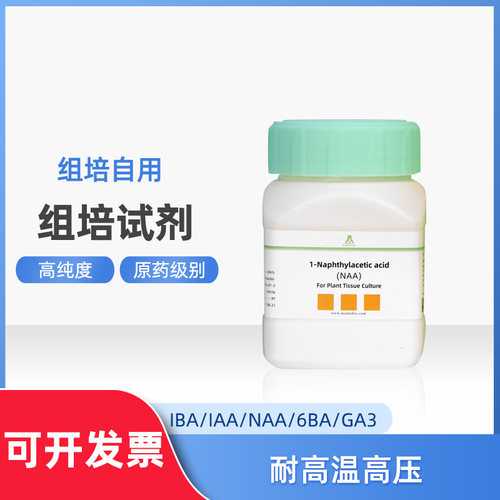 组培试剂NAA IBA iaa 化工试剂 高纯度99%原药100g 6ba 100g