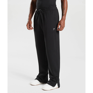 DAY 新品 REST 宽松直筒卫裤 拉链款 透气运动长裤 GYMSHARK TRACK