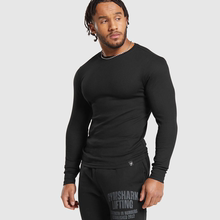 非常紧致 GYMSHARK RIBBED 弹力运动紧身纯色螺纹短袖t恤打底衫
