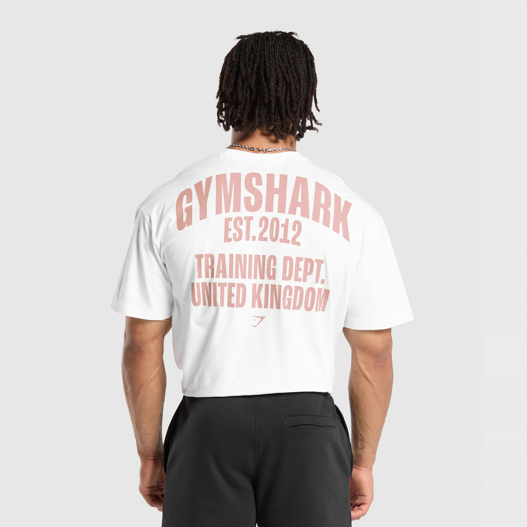2024SS GYMSHARK TRAINING DEPT. 轻薄弹力宽松运动健身短袖t恤