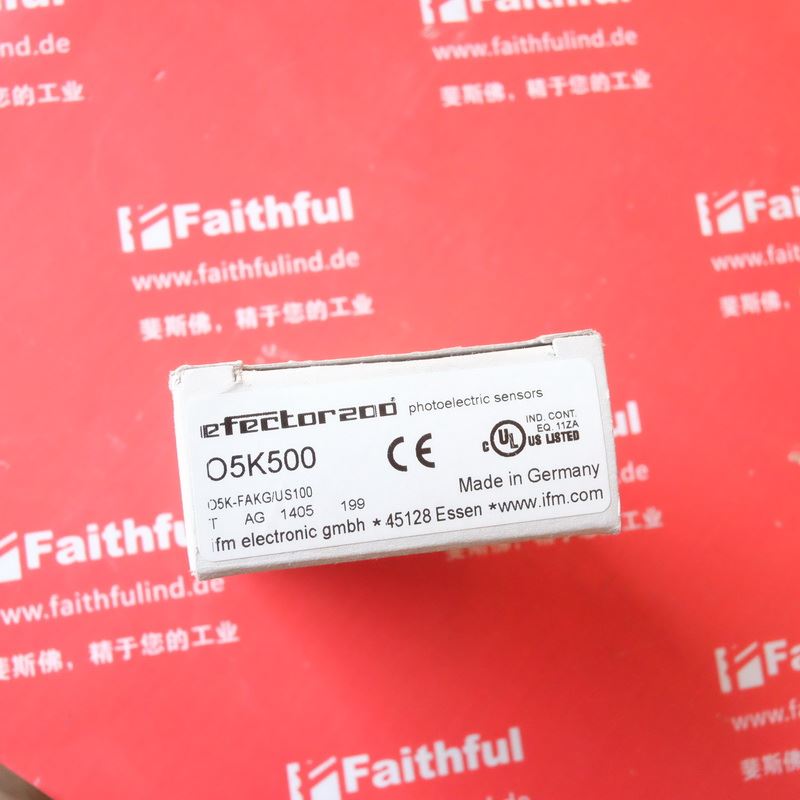 询价IFM O5K500易福门全新光电传感器 O5K-FAKGUS100议价