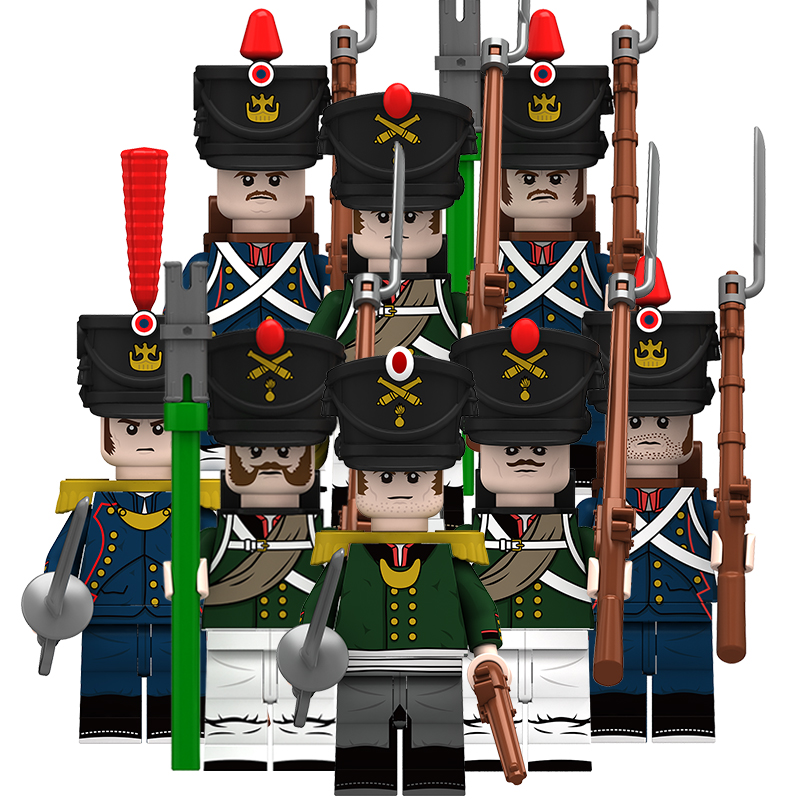 战争军事人仔拼装玩具