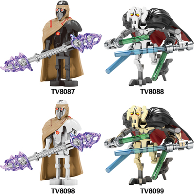 星球大战太卫机器人格里菲斯第三方积木人仔儿童拼装玩具TV8099