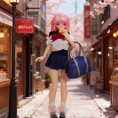 置jk水手服蜗之壳机娘素体百褶裙学生制服 12兵人衣服配件女神装