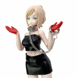 6寸素体 机娘 紧身衣 皮衣 衣服 兵人 缪可 蜗之壳艾琳