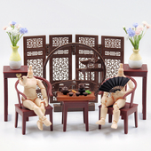 body9 YMY 12分 ob11娃衣 bjd doll 宝盒 潘妮 GSC 中式 家具