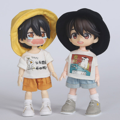 ob11娃衣 GSC bjd body9 YMY素体 潘妮的宝盒 UFdoll 渔夫 棒球帽