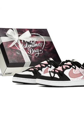 FZBB STUDIO Nike Court Low玫瑰故事减龄百搭休闲板鞋HF0742-161