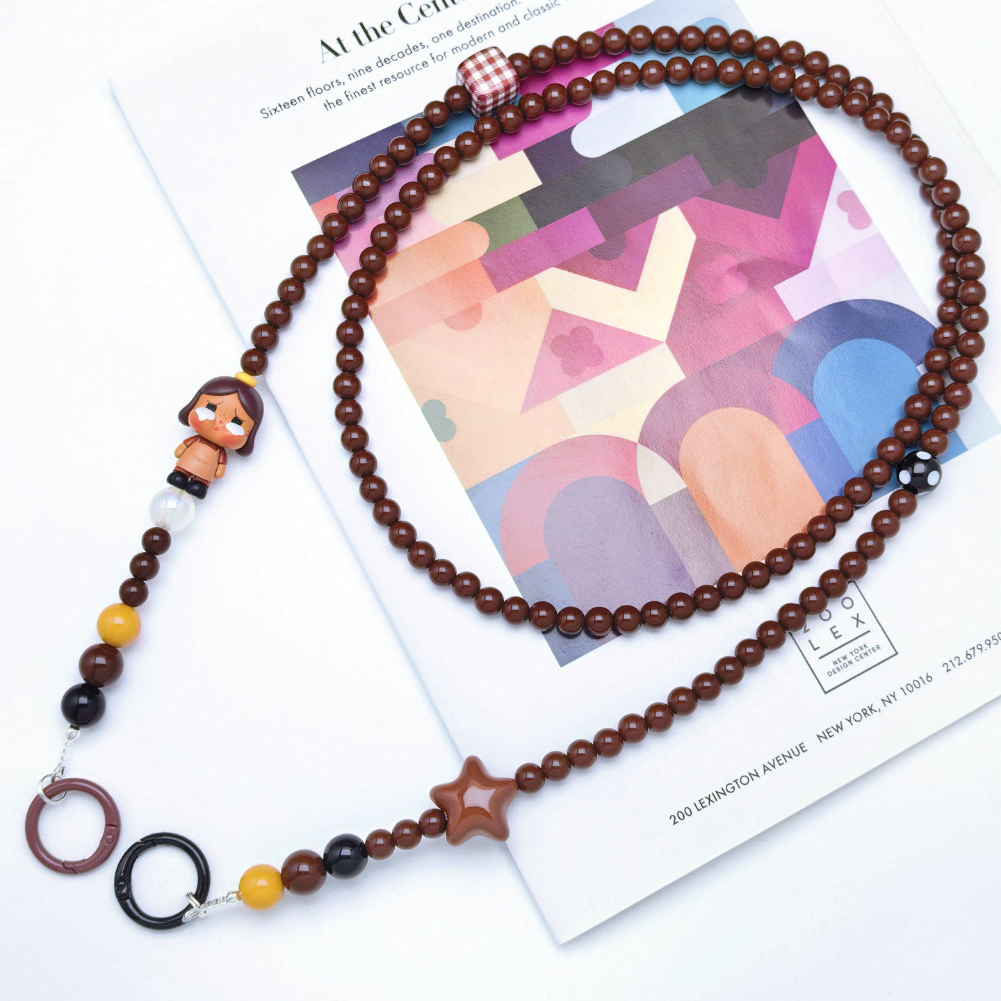 diy原创泡泡正版Crybaby哭娃萌粒长条手机链斜跨串珠可背脖子挂绳,3C数码配件,手机挂件/手机链,淘宝优惠券,粉丝福利购,淘宝优惠卷