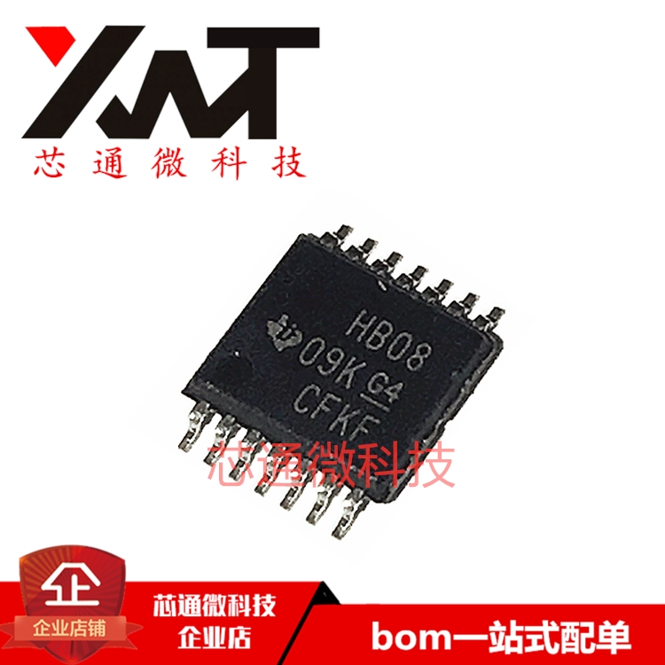 全新原装进口 SN74AHCT08PWR 丝印HB08 贴片TSSOP-14 逻辑IC芯片
