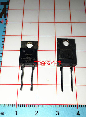 全新原装进口 BYW29E-200 BYW29E200 封装TO-220-2 快恢复二极管
