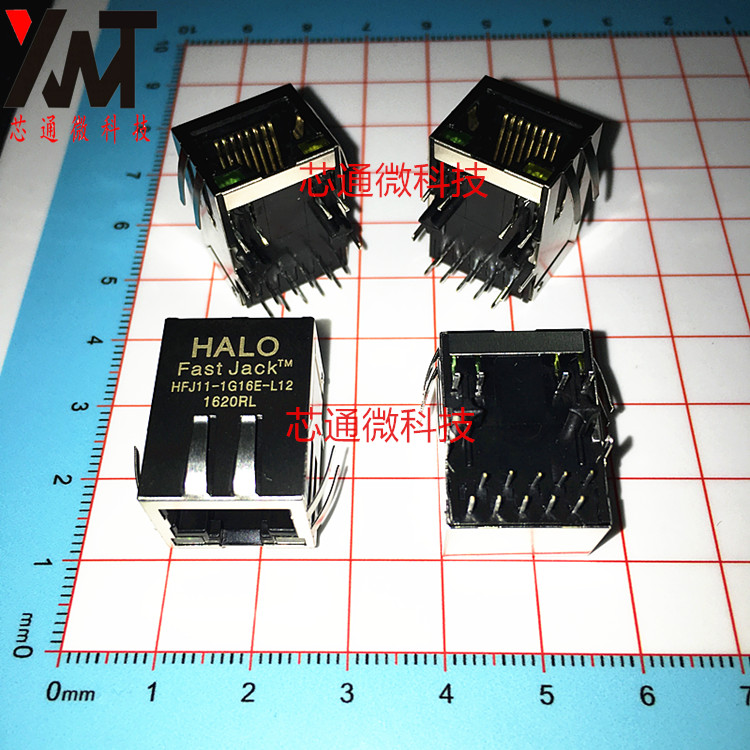 全新原装正品 HFJ11-1G16E-L12RL RJ45网座 网络变压器/连接器