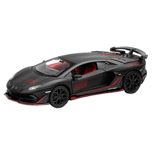 彩珀成真1:24CCA合金兰博基尼SVJ63大牛赛跑车模型摆件儿童玩具男