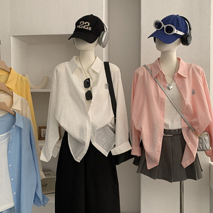 搭白吊带两件套上衣女 欧玛莱 衬衫 中长款 5995 人物刺绣单排扣长袖