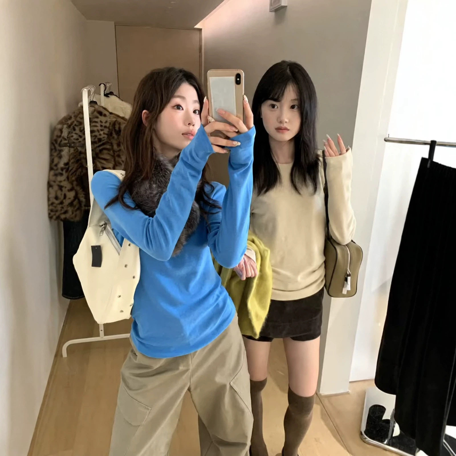 2026秋基础款圆领针织T恤女百搭打底衫上衣韩系修身薄款女装衣服