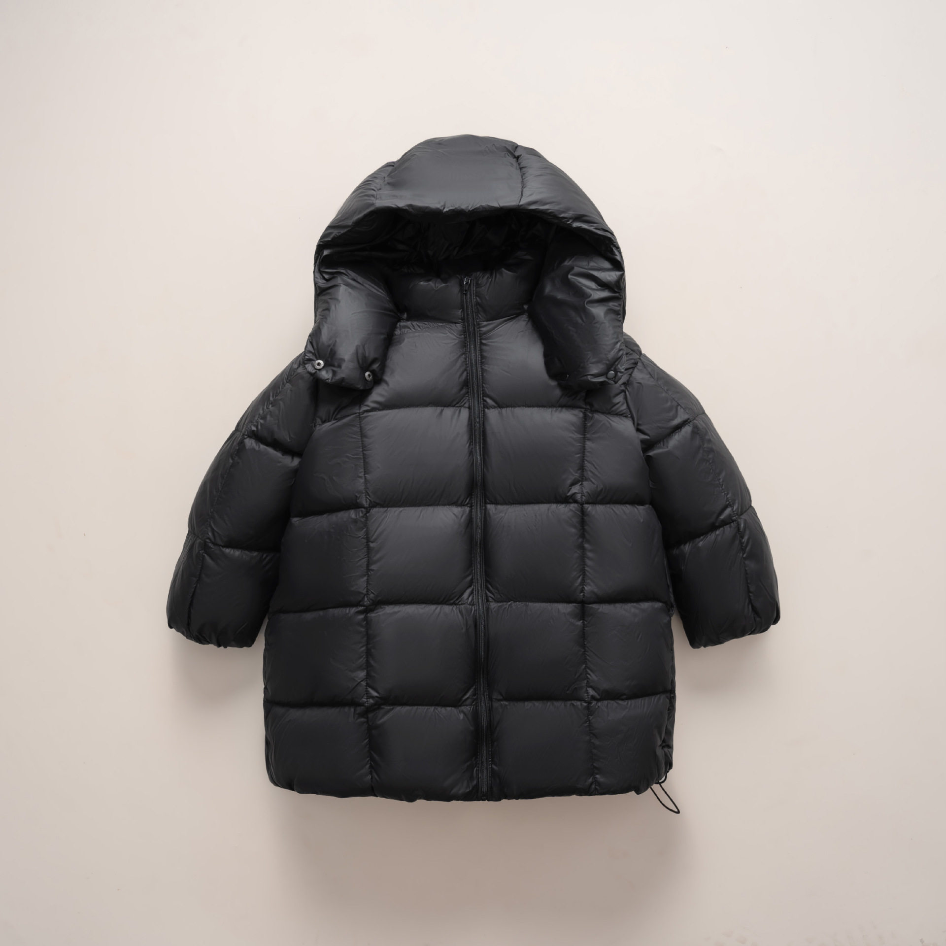 平湖新国标90白鸭绒新款男女童装中长款羽绒服加厚保暖儿童外套