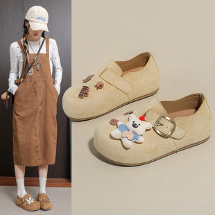 2026勃肯鞋子女春季新款韩版ins女学生休闲潮流百搭舒适女鞋Y706