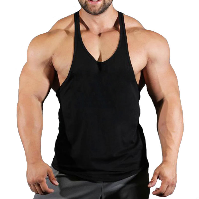 SPECIAL COTTON PROFESSIONAL THIN SLING BODYBUILDING FITNESS TRAINING VEST MENS SPORTS I-SHAPED LOOSE SWEAT VEST MENS SUMMER