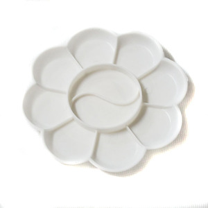 优质调色盘 梅花调色碟 国画丙烯 水粉 水彩纺织颜料 调色盘包邮