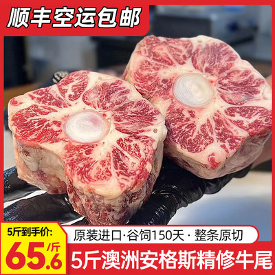 原切牛肉牛尾骨牛尾巴新鲜宝宝