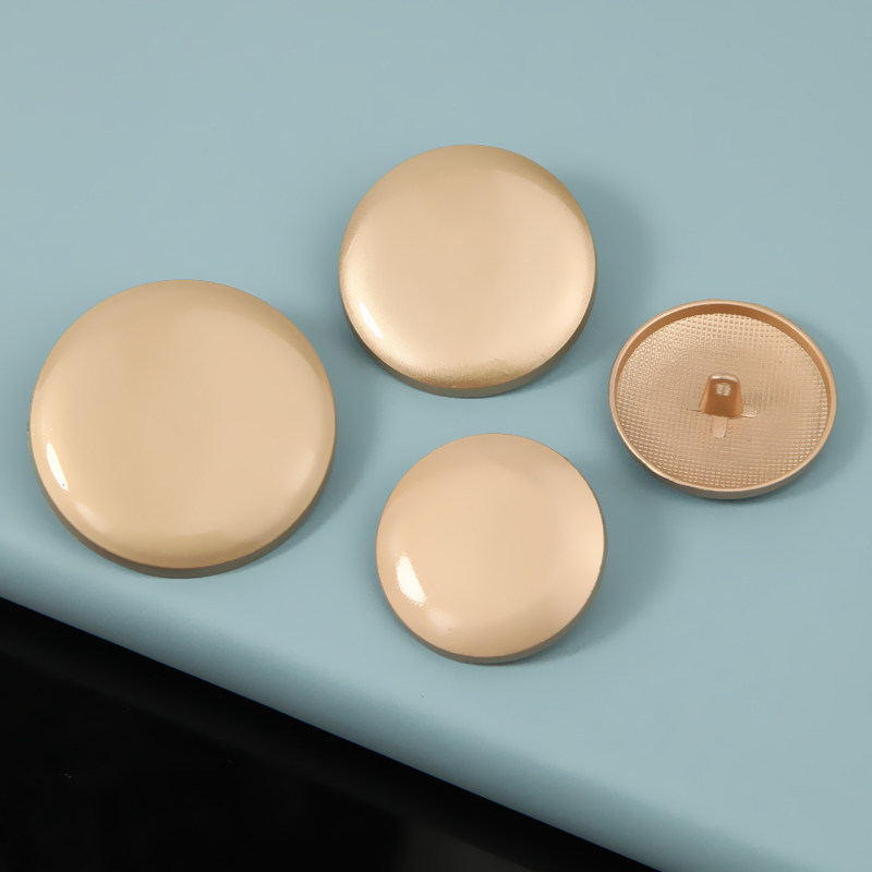 35MM40MM 코트 단추 금속 단추 라운드 대형 골드 플랫 코트 남성과 여성의 장식 작업복 버클