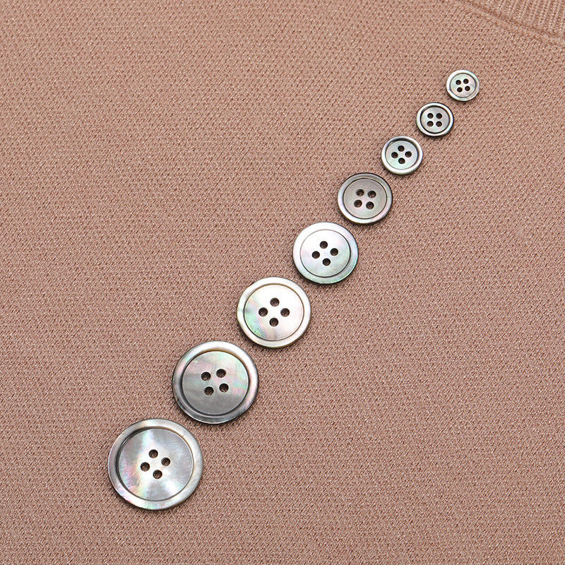 천연 쉘 버튼 MALOVITE 흰색 셔츠 버튼 하이 엔드 여성 니트 스웨터 카디건 정장 셔츠 버튼