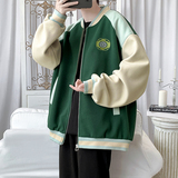 2025秋冬款潮牌夹克棒球服刺绣外套-A011-1-JK129-P110，男装夹克，电商A011-1（原4007）