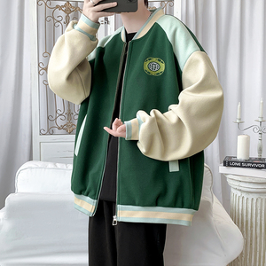 2025秋冬款潮牌夹克棒球服刺绣外套-A011-1-JK129-P110