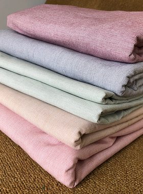 山东加密加厚纯棉全棉纯灰色粗布床单纯棉老布简约被单单件可定做