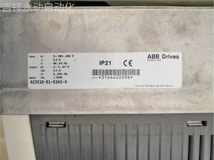 03A3 ACS510 $ABB变频器 1.1.KW 拆机询价