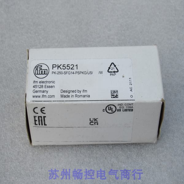 ！*现货销售*全新德国易福门IFM压力开关 PK5521现货询价