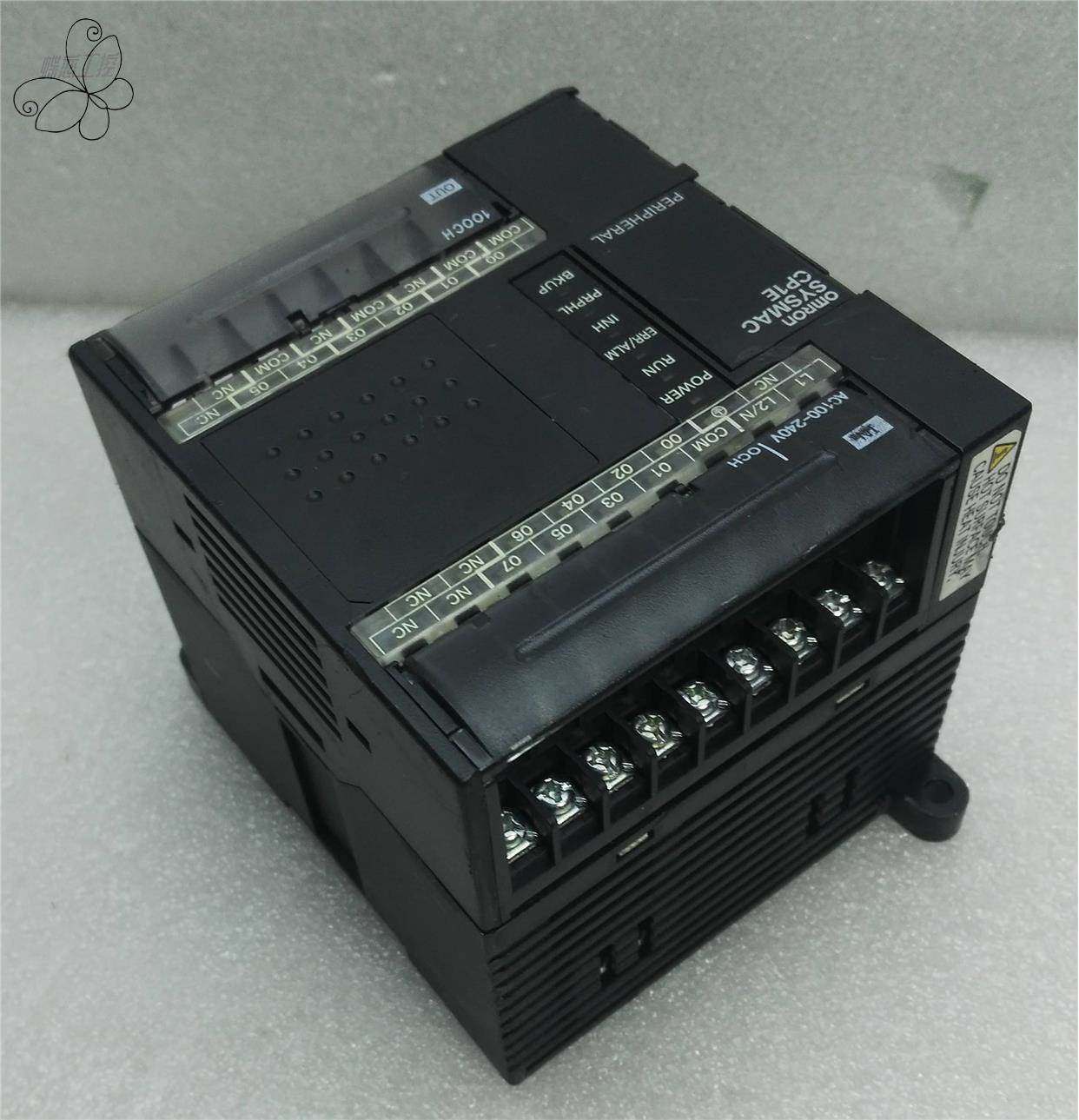 $现货实价欧姆龙14点继电器型plc cp1e-e14dr-a已测试功能包好询