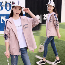 学院风韩版 宽松少女秋装 高中生上衣初中学生外套女 2019春秋季 新款