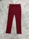长裤 酒红色显瘦休闲裤 修身 通勤百搭时尚 春秋款