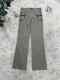 洋气气质休闲百搭 无弹春秋款 美式 复古直筒长裤